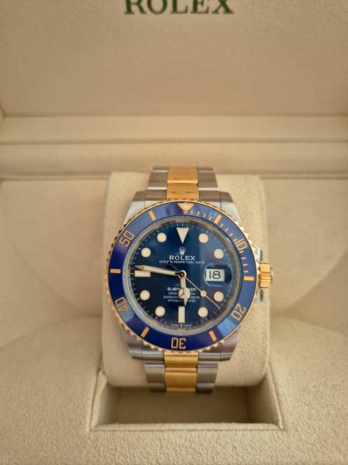 Rolex Submariner Date Goud/staal, Handtassen en Accessoires, Horloges | Heren, Gebruikt, Rolex, Goud, Goud, Ophalen