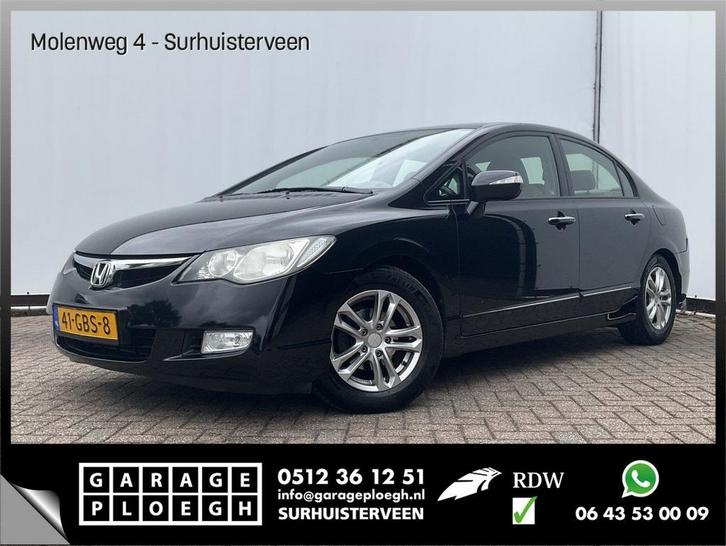 Honda Civic 1.3 Hybrid Automaat Clima Cruise Stoelverw., Auto's, Honda, Bedrijf, Civic, ABS, Airbags, Alarm, Climate control, Cruise Control