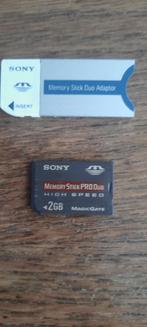Memory Stick Pro Duo High Speed 2 GB Sony, Ophalen, Memory stick, Zo goed als nieuw, Overige