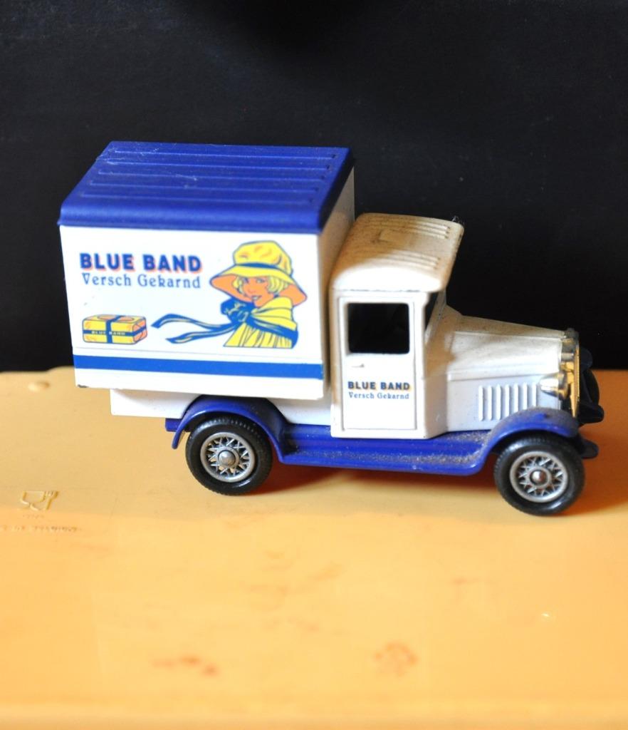 vehicule miniature publicitaire blue band, Verzamelen, Merken en Reclamevoorwerpen, Ophalen of Verzenden, Zo goed als nieuw, Overige typen