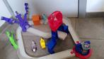 Paw Patrol racebaan met auto's: Sky, Marchal, Chase, Rubble, Ophalen, Gebruikt, Racebaan, Zelf te bouwen