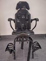 Mooi zwart fietsstoeltje - GMG, Fietsen en Brommers, Fietsaccessoires | Fietsstoeltjes, Ophalen, Zo goed als nieuw, Achterzitje