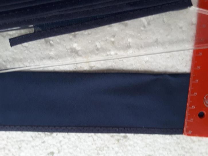 Marineblauwe biaisband van mat katoen, 49 mm, GB4978, Hobby en Vrije tijd, Naaien en Fournituren, Nieuw, Ophalen of Verzenden