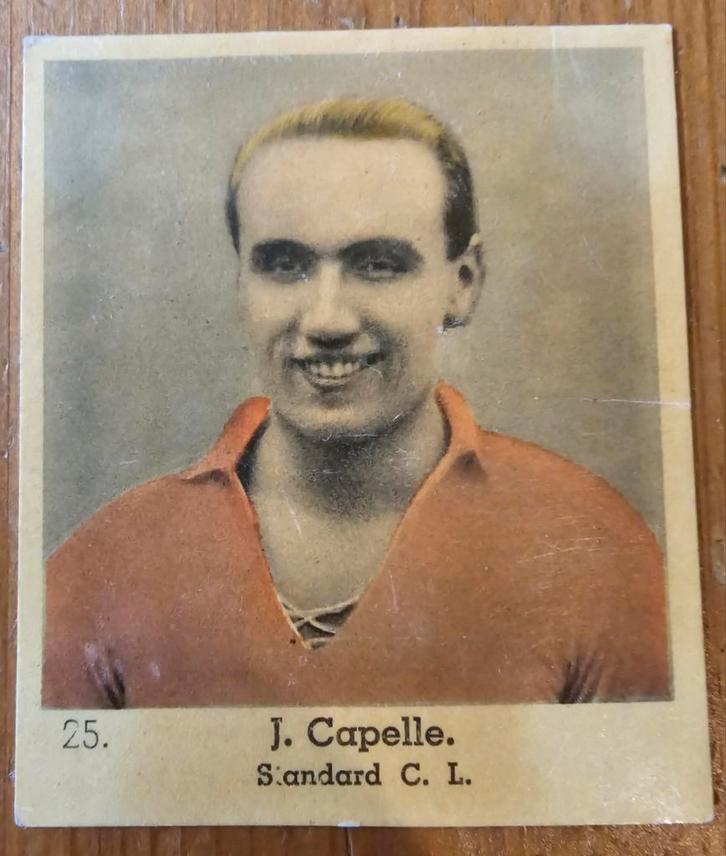 1930s (pre panini) Lecocq Jean Capelle Standard CL!, Hobby en Vrije tijd, Stickers en Plaatjes, Zo goed als nieuw, Plaatje, Ophalen of Verzenden