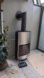 Houtkachel Leenders draaibaar design modern, Huis en Inrichting, Kachels, Ophalen, Zo goed als nieuw, Houtkachel