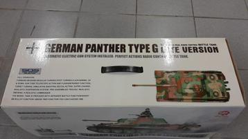 Heng Long 1/16 RC TANKS Allemand Panther D Camo Inc/ BB beschikbaar voor biedingen