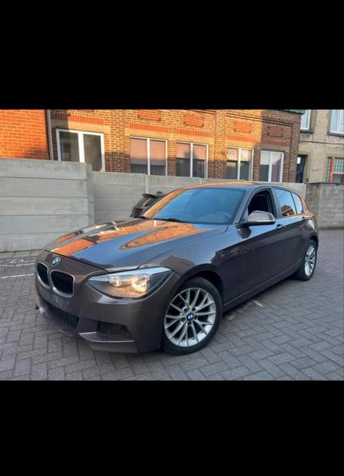 Bmw serie 1, Auto's, BMW, Particulier, Diesel, Zwart, Zwart, Leder, Ophalen