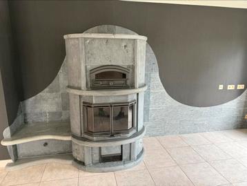 TULIKIVI TLU 2637/11 SPEKSTEENKACHEL MET BAKOVEN beschikbaar voor biedingen