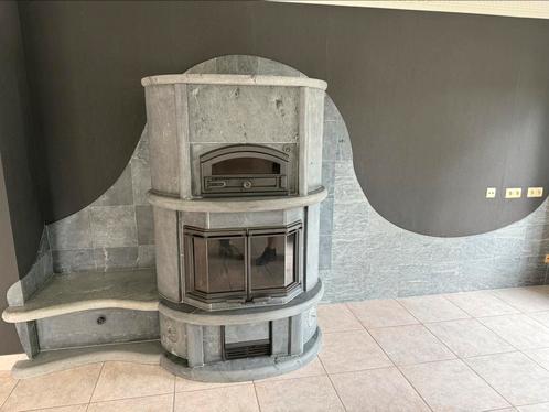 TULIKIVI TLU 2637/11 SPEKSTEENKACHEL MET BAKOVEN, Huis en Inrichting, Kachels, Ophalen