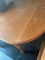 Table  en chêne allongée avec 6 chaises, Maison & Meubles, Ameublement | Tapis & Moquettes, Comme neuf