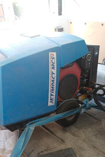 Compresseur de sableuse complet mobile à vendre, Bricolage & Construction, Enlèvement ou Envoi, Comme neuf