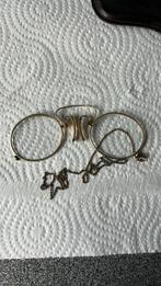 Antieke bril pince nez, Antiek en Kunst, Ophalen