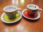 Egan 2-delige set koffiekopjes, Verzamelen, Ophalen of Verzenden, Zo goed als nieuw, Porselein, Kop en/of schotel