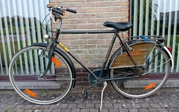 Herenfiets kotfiets retro Belvedere 28inch 3speed maat 57cm