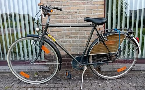 Herenfiets kotfiets retro Belvedere 28inch 3speed maat 57cm, Vélos & Vélomoteurs, Vélos | Ancêtres & Oldtimers, 55 à 59 cm, Enlèvement