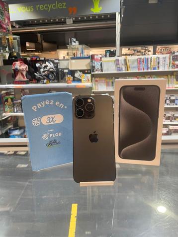 Iphone 15 pro max 256go 88% beschikbaar voor biedingen