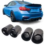 4 x Carbon Uitlaat Sierstukken Bmw M2 F87 M3 F80 M4 F82 F83, Verzenden