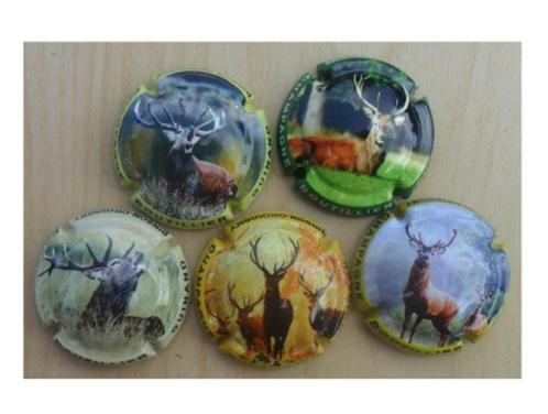 Champagne capsules - Boutillier-Guinand 9 – Cerf ( L 7866), Verzamelen, Complete verzamelingen en Collecties, Verzenden