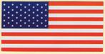 USA vlag sticker #13, Motos, Accessoires | Autocollants