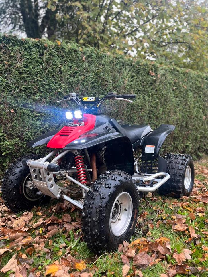 Yamaha Warrior 350, Motoren, Quads en Trikes, 12 t/m 35 kW, 1 cilinder, Ophalen