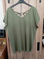 kaki t-shirt BONPRIX rainbow mt 48 - 50 NIEUW, Enlèvement ou Envoi, Neuf, Chemise ou Top