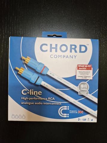 Chord Company C-Line RCA 2m beschikbaar voor biedingen
