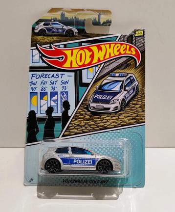 Hot Wheels Volkswagen Golf Mk7 Polizei (2019) beschikbaar voor biedingen