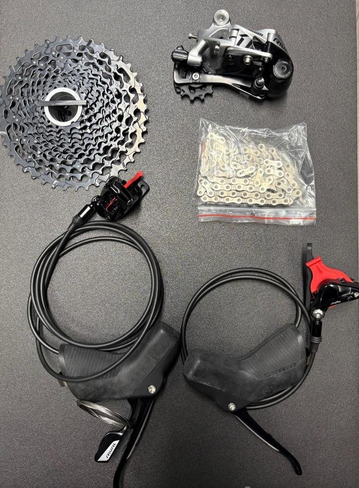 Sram Rival 1x11 groepset, Fietsen en Brommers, Fietsonderdelen, Nieuw, Overige typen, Ophalen