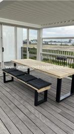 Steigerhout Tuintafel Urbino eettafel GRATIS Levering PROMO, Tuin en Terras, Nieuw, Rechthoekig, Hout, Verzenden