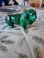 Malachite leeuw 5 cm, Antiquités & Art, Enlèvement ou Envoi