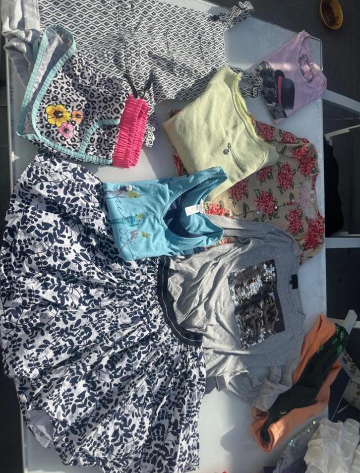 Pakket 15 stuks maat 152, Kinderen en Baby's, Kinderkleding | Maat 152, Zo goed als nieuw, Ophalen of Verzenden
