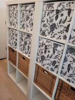 Bibliothèques IKEA blanches + 12 Tiroirs, Maison & Meubles, Armoires | Bibliothèques, Enlèvement, Utilisé
