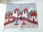 Tapisserie murale tissée main, art populaire péruvien, Andes, Enlèvement ou Envoi
