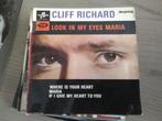 Cliff Richard - EP Look in my eyes Maria, Cd's en Dvd's, Vinyl Singles, Verzenden, 7 inch, Zo goed als nieuw, Pop