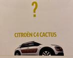 Citroën C4 CACTUS - Brochure voiture brillante 2014, Livres, Comme neuf, Citroën, Envoi, Citroën C4 CACTUS