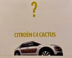 Citroën C4 CACTUS - 2014 glossy Autofolder, Boeken, Citroën, Zo goed als nieuw, Citroën C4 CACTUS, Verzenden