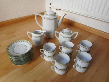 Oud koffieservies (23-delig)