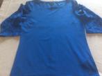 T-SHIRT taille 44, Comme neuf, Manches courtes, Bleu, Taille 42/44 (L)