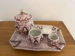 Ancien service a fumeur Majolique Wasmuël, Ophalen of Verzenden