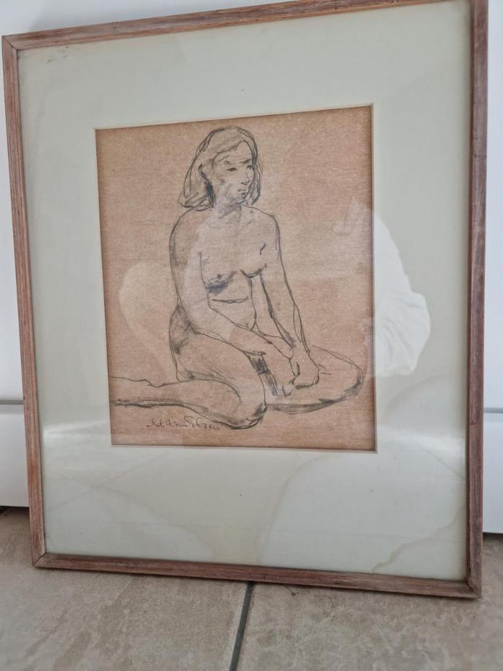 oude etsen en tekeningen, Antiek en Kunst, Kunst | Schilderijen | Klassiek, Ophalen