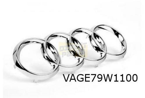 Audi Q7 (5/09-5/11) embleem logo "Audi" Origineel!  4L085360, Auto-onderdelen, Carrosserie, Audi, Nieuw, Verzenden