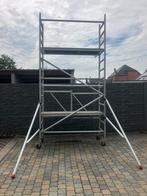 Kamersteiger met alle toebehoren zie foto’s, Doe-het-zelf en Bouw, Steigers, Ophalen, Zo goed als nieuw