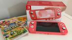 Switch lite pink + twee games, Games en Spelcomputers, Spelcomputers | Nintendo Switch Lite, Ophalen, Zo goed als nieuw