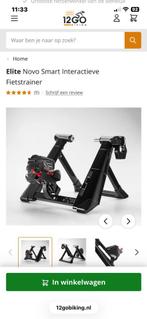 Elite novo smart interactieve trainigsfiets + trainingswiel, Fietsen en Brommers, Ophalen, Gebruikt