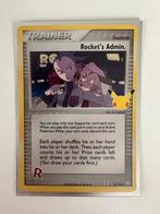 Pokémon: Trainer Rocket’s Admin. 86/109, Hobby en Vrije tijd, Verzamelkaartspellen | Pokémon, Ophalen of Verzenden, Zo goed als nieuw