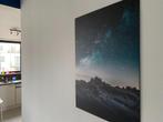 Displate tableau métal montagne étoiles, Ophalen