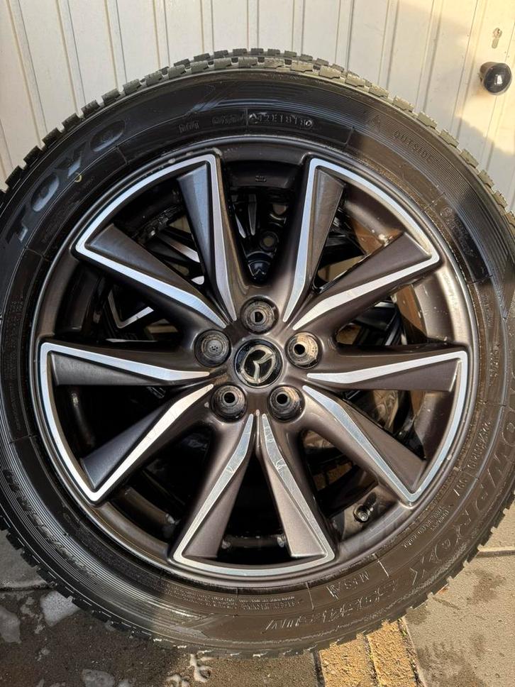 Mazda 19 inch velgen met winterbanden, Auto-onderdelen, Banden en Velgen, Banden en Velgen, Winterbanden, 19 inch, 225 mm, Personenwagen