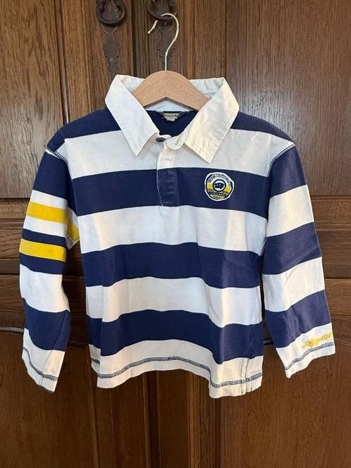 Rugbypoloshirt voor jongens voor kinderen - 7 jaar, Kinderen en Baby's, Kinderkleding | Maat 122, Zo goed als nieuw, Jongen, Overhemd of Blouse