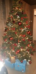 Mooie kerstboom 2.6 hoog, Diversen, Kerst, Ophalen of Verzenden, Zo goed als nieuw