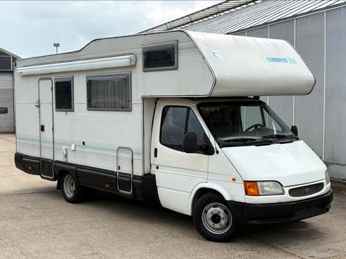 Camper ford transit romor rijbewijs b, Caravans en Kamperen, Mobilhomes, Particulier, meer dan 6, Alkoof, Ford, Ford, Diesel, Handgeschakeld